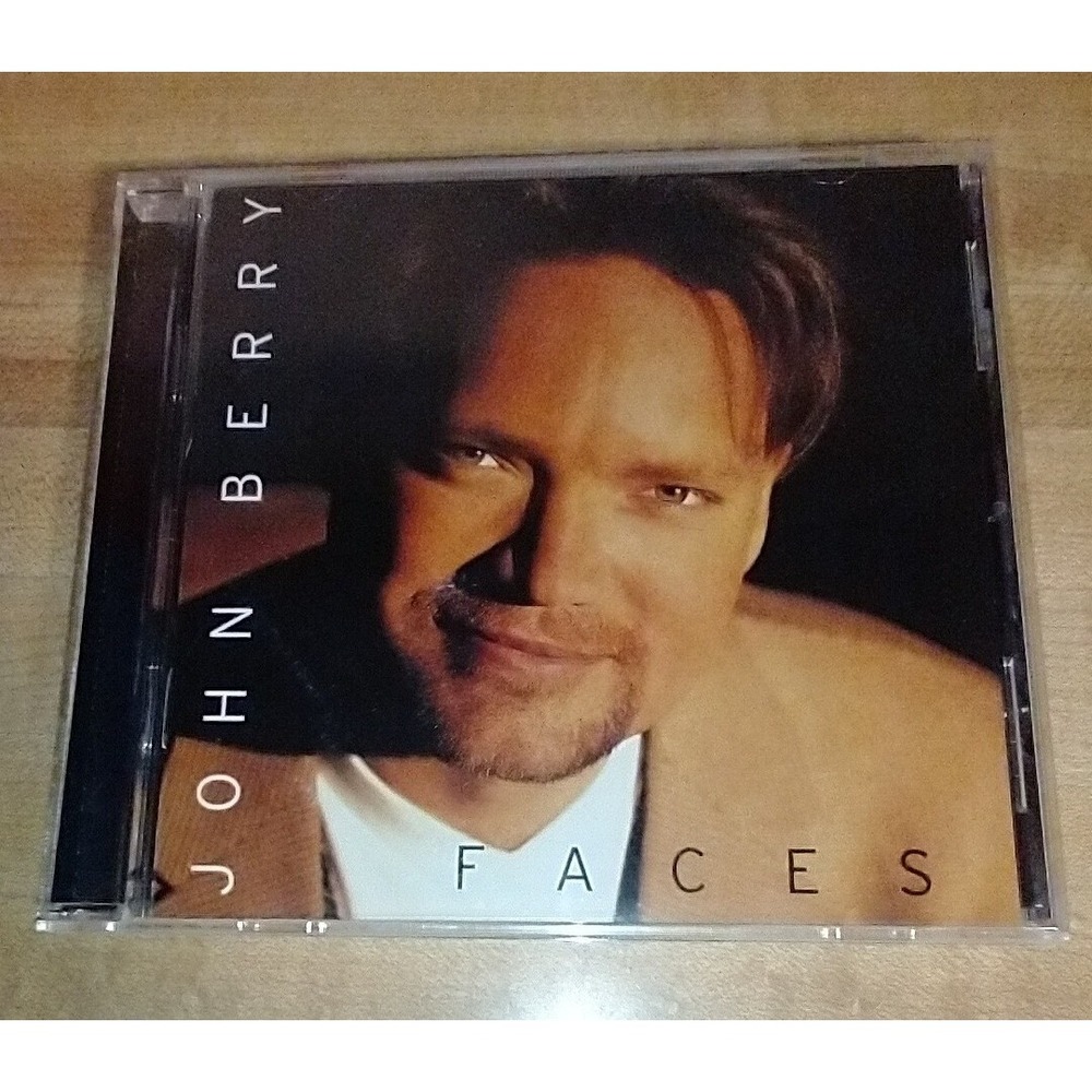 John Berry Faces CD 1996 Capitol Records Nashville Country Music Album